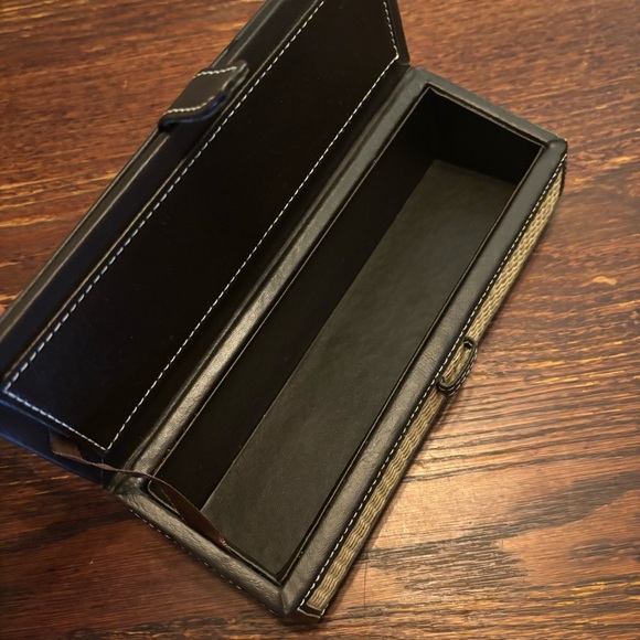 Mid-Century Modern Vintage Leather & Woven 4 Piece Desk Set for Office - Picture 7 of 16